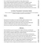 Menu La Closerie Casablanca August 2023 421414-205400